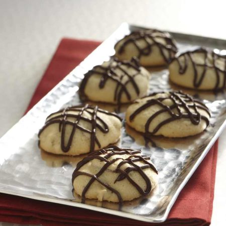 Almond Nuggets with Chocolate Drizzle Recipe