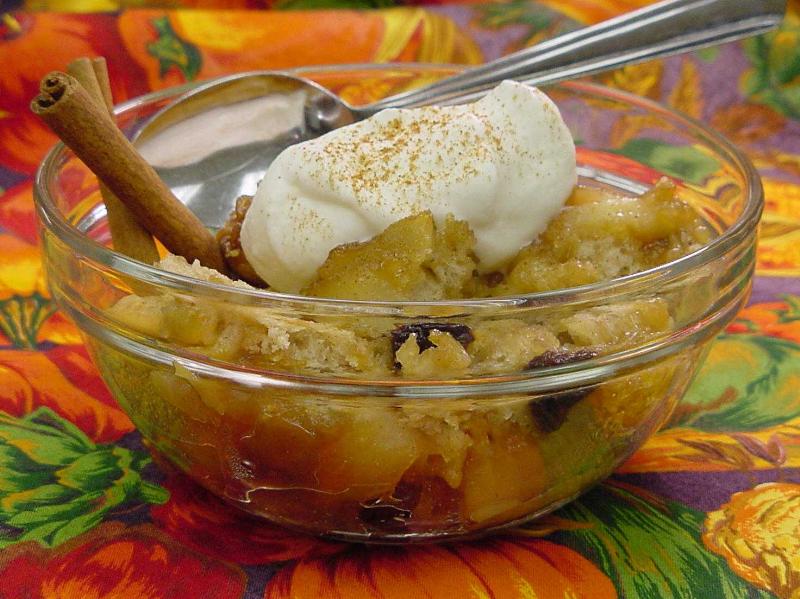 Brandied Apple Cobbler - Durkee