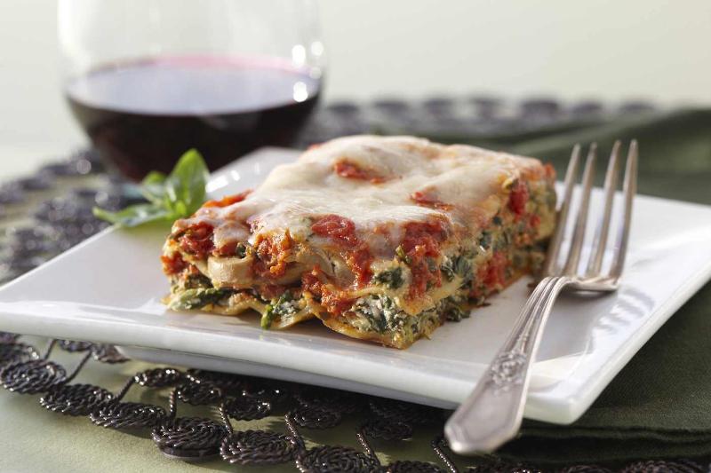 Cheesy Spinach Lasagna - Durkee