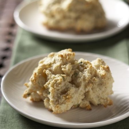 Chive Drop Biscuits