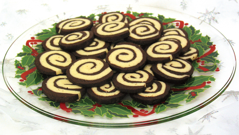 Chocolate Almond Swirl Cookies - Durkee