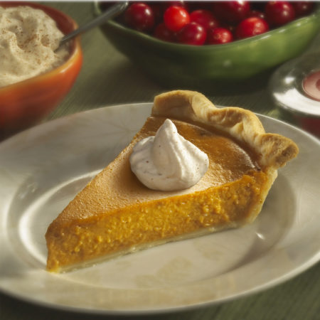 Classic Pumpkin Pie with Cinnamon and Spice Whipped Cream Recipe