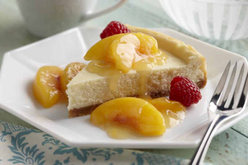 Creamy White Chocolate Cheesecake - Durkee