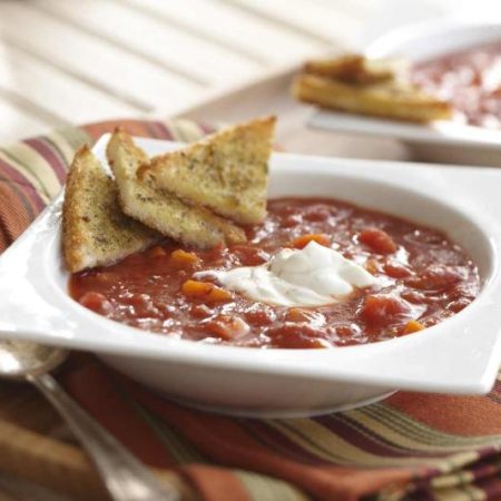Italian Tomato Herb Soup Recipe